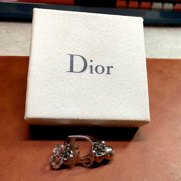 Vintage DIOR Ring With Small Charms - Picture 1 of 3